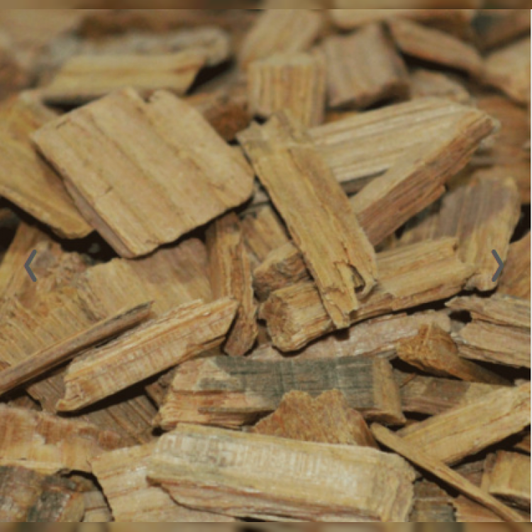 Chips de Carvalho Francês Sem Tosta - 100g