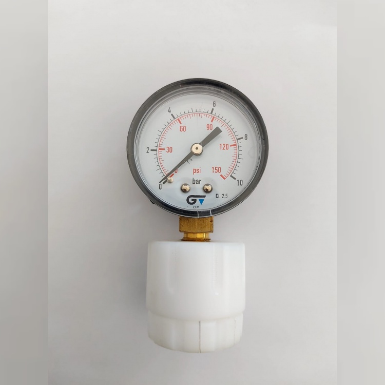 Manômetro para Garrafa (com Adaptador)