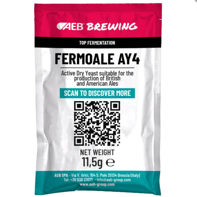 Levedura FermoAle AY4 - Sachê 11,5g (AEB)