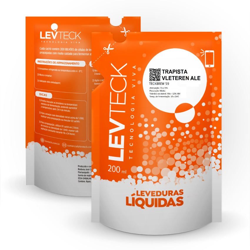Levedura Líquida Teckbrew 59 Trapista Vleteren Ale - Sachê