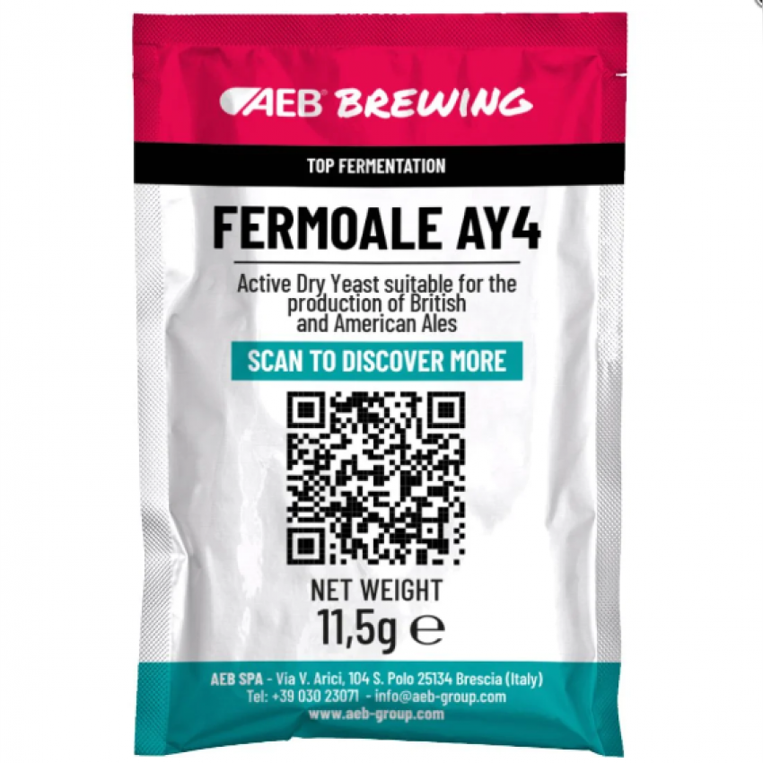 Levedura FermoAle AY4 - Sachê 11,5g (AEB)